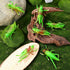 Toyvian 10pcs Plastic Grasshoppers, Insect Figures Toys, Fake Bugs Green for Insect Themed Party Children