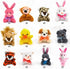 36 JOYIN Pcs Pre-Filled Easter Eggs Filled with Plush Animal Toys for Kids Toddlers Easter Egg Hunt, Basket Stuffers