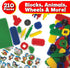 3-5 210 Set Ryan's Room Thistle Blocks STEM Toys Building Blocks Innovative Building Toys for Toddlers Pieces Colorful