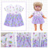 Alive Doll Clothes and Accessories, 6 Sets Baby Doll Outfits for 12-14.5 Inch Girl Dolls, Gift for Ages 5-10