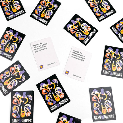 Game of Phones - What Will You Share Next? Card Game