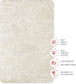 360 Cozy Babyletto Muslin Baby Bassinet Sheets for Girls & Boys - GOTS Certified Breathable Organic Cotton Cover