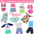 10 Sets 18 Inch 18 Ecore Fun Doll Clothes for Dolls pcs Outfits, Dresses, Swimwear, Jumpsuits & Tights | Costume