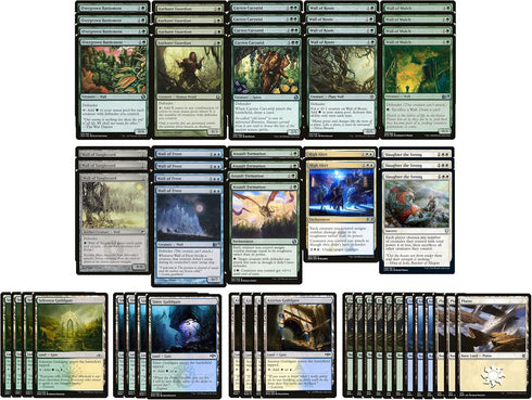 Elite Wall Assault Deck - Green Blue White, Modern Legal Custom Built, Magic The Gathering, 60 Card