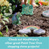 MindWare DIY Unicorn Stepping Stone Kit - Includes Weatherproof Stone, Paint, and Brushes