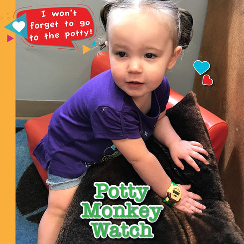 Potty Training Reminder Watch with Colorful Fun Reward Chart and Stickers