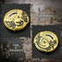 7-in-1 Set Dragon Roulette Spinner Dice DNDND Fidget Spinner Metal DND Dice with Luxurious Gift Box for Dungeons