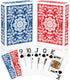 Metsyth Playing Cards,Deck of Cards,Playing Card 2 Pack,Poker Cards Set,Jumbo Large Print Playing