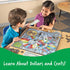 Learning Resources Money Bags Coin Value Game - Fun Educational Game for Kids Ages 7+, Develops Math Skills for 2-4