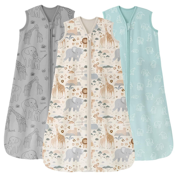 Unnivoll Baby Sleep Sack 6-12 Months 0.5 Tog Wearable Blanket Baby, 3
