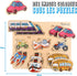 Puzzles for 1 2 3 year old. Ideal transport Wooden Puzzles for Kids. Travel Wooden Toys for 1 + year old. Wooden baby puzzle ideal as a gift. Montessori Toys. Educational and Learning Toys.