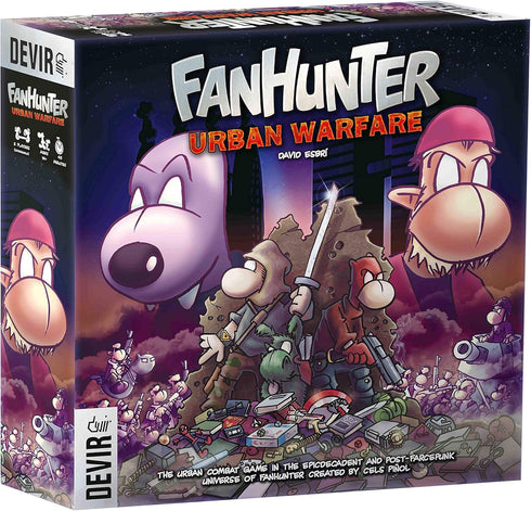 Fanhunter Urban Warfare Strategy Board Game