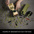 JOYCOLI Sets 2 M2 8-14 Military Vehicles Building Compatible with Lego, Includes Army Armored Trucks Toy Models