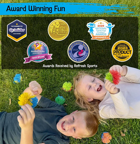 8 Pack 3 4 5 6 7 8 Stringy Balls & Sensory Toys - Fidget Toys Sensory Gifts for Kids Ages + Year Old - Best Stress