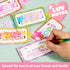 28 JOYIN PCS Valentine's Day Gifts Cards with Heart Pop Fidget Bracelets, Stress Relief Pop Bubble Fidget Toys for Kids