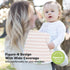 Organic Burp Cloths for Baby Boys and Girls and Portable Diaper Changing Pad Bundle - Burping Cloth, Burp Clothes