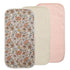 mushie Water Repellent Changing Pad Liners | Made with Organic Cotton |
