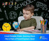 Kids Telling Time Practice Learning Clock, 4 Inch Teaching Handheld Analog Clock for School Classrooms and Homeschool