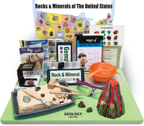 Ben Franklin Toys Geology Lab Science Kit Pad