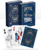 Bicycle Back To The Future Playing Cards - 1 Pack, Premium, Foil, Metallic, Blue