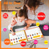 Gethelud 40 3-5 Handwriting Practice Book, Pages Dry Erase Preschool Workbook Montessori Learning Toy Educational Tool