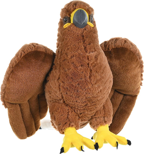Wild Republic Golden Eagle, Cuddlekins, Stuffed Animal, 12 inches, Gift for Kids,
