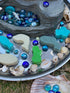 Yellow Door Little Lands – Ocean, Set of 8 Stone Figures