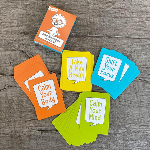Open The Joy Anger Management Box Emotional Regulation Kit for Kids with Calming Tools, DIY Crafts, and Stress Relief
