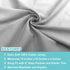 American Baby Company 15" x 33" Fitted Bassinet Sheet - 100% Natural Cotton Jersey Knit, Grey, Pack of 2