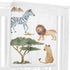 Sweet Jojo Designs Jungle Animals Milestone Blanket Monthly Newborn First Year Growth Mat Baby Shower Memory Hunter