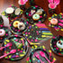 Yingzhao 180 Pcs Neon Birthday Party Supplies, Disposable Plates, Napkins, Cups, and Cutlery for 30 Guests