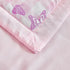 Set 3 Set Patchwork Crib Bedding Butterfly Plaid Floral Design Pieces Baby Girl Cute Quilted Comforter with Fitted
