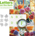 1000 27.5" 19.7" Piece Puzzle for Adults, Colorful Mixed Rose Bouquet Jigsaw Puzzle with Letters on Back for Family