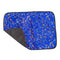 G&Z Diamond Blue Asian Brocade Diaper Changing Pad 14 x 10.5 Inch Chili