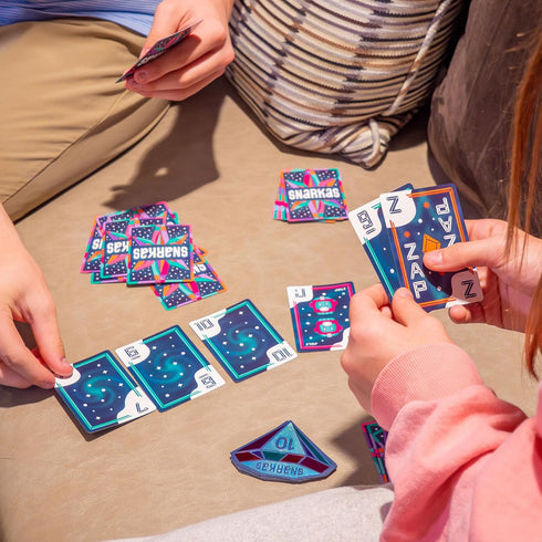 Snarkas Card Game - Gem-Collecting Adding and Matching Game for Family Fun, 2-4 Players, Ages 8+