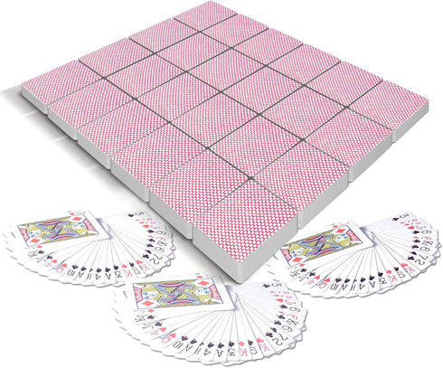 Gamie Mini Playing Cards - Pack of 20 Decks - Miniature 1.5 Inch Poker Cards for Kids and Adults - Great Novelty Gift,