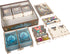 The Broken Token Mysterium Compatible Game Organizer, Wood Storage Box with Multiple Trays