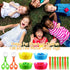 138 Pieces Fine Motor Skills Toys for Early Education, Sorting Counting Training Development for Ages 3+, Includes 8