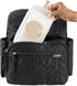 40 Skip Hop Baby Wipes Dispenser Case, Holds Up to Wipes, Grab & Go Travel Wipe Holder with Snug Seal, Oat