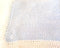 BUBU Knitted Crochet Finished Blue Chenille White Trim Baby Blanket White Anchor