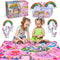 YoYa Toys Unicorn Playmat - Pretend Play Set for Kids - 8