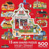 RoseArt - Mini-Shaped - Main Street - 500 Piece Jigsaw Puzzle for Adults
