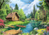 VOLUVOLU 1000 Piece Puzzles for Adults, Spring and Summer Landscape Jigsaw Puzzle, Wooden