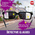 Fingerprint Kit for Kids Ages 8-12, FunKidz Detective Spy Gear STEM Science Project with Crime Scene Investigations