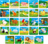 48 Animal Matching Puzzles with Error-Correction Mechanism - Perfect for Preschool Learning (24 Blocks)