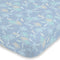 NoJo Watercolor Tropical Cheetah, Elephant, Lion, Blue, White & Green Super Soft