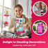 Halmolife Big Gem Diamond Painting Kits, Stickers, Keychain & Suncatcher DIY Kit, Arts and Crafts for Kids Ages 4-8+
