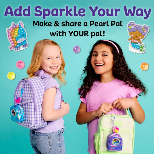 Backpack 6+) Creativity for Kids Bubble Gems Keychains - DIY Diamond Art Kits for Kids, Unicorn Toys for Girls, Gem Art