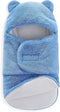 AiWMGL Baby Swaddle Blanket Boys Girls Fleece Winter Warm Adjustable Newborn Swaddling