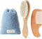 MYZI Baby Hair Brush Set Soft Baby Brush Set for Newborns, Baby